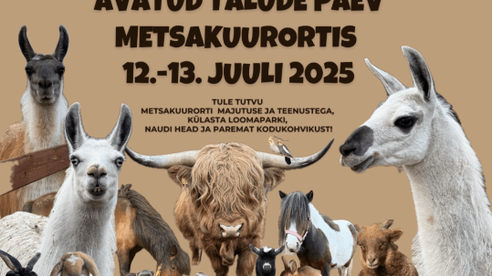 Avatud talude päev Metsakuurortis 2025